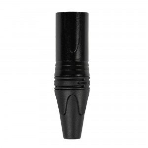 ROCKDALE XLR058 металлический кабельный разъем XLR папа (male) 3pin, цвет черный ROCKDALE XLR058 металлический кабельный разъем XLR папа (male) 3pin, цвет черный