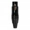 ROCKDALE XLR057 металлический кабельный разъем XLR мама (female) 3pin, цвет черный