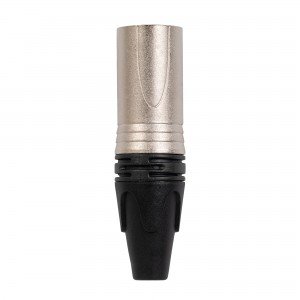 ROCKDALE XLR004 металлический кабельный разъем XLR папа (male) 3pin, цвет никель ROCKDALE XLR004 металлический кабельный разъем XLR папа (male) 3pin, цвет никель