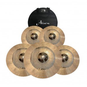 AISEN B20 HYBRID CYMBAL PACK набор тарелок (14,16,18,20) + чехол для тарелок AISEN B20 HYBRID CYMBAL PACK набор тарелок (14,16,18,20) + чехол для тарелок
