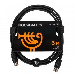ROCKDALE SC012-3M миди кабель c пластиковыми разъемами (3м), 5 pin ROCKDALE SC012-3M миди кабель c пластиковыми разъемами (3м), 5 pin