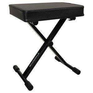 ROCKDALE Q-100 компактная банкетка складной конструкции, высота 43-51 см, сиденье 40х30х6 см, металл, цвет черный ROCKDALE Q-100 компактная банкетка складной конструкции, высота 43-51 см, сиденье 40х30х6 см, металл, цвет черный