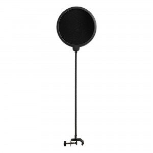 ROCKDALE T4 ветрозащита студийная (поп-фильтр) на гусиной шее (gooseneck), ширина экрана 13.5см