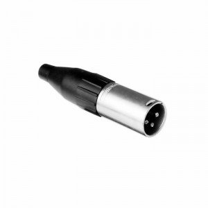 Amphenol AC3M кабельный разъем XLR-папа (male) 3pin, цинковый корпус, штампованные контакты, цвет никель Amphenol AC3M кабельный разъем XLR-папа (male) 3pin, цинковый корпус, штампованные контакты, цвет никель
