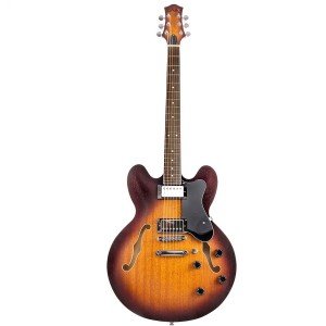 EART E-335 Brown Sunburst электрогитара, цвет санберст EART E-335 Brown Sunburst электрогитара, цвет санберст
