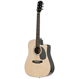 FENDER Squier SA-105CE Dreadnought NAT электроакустическая гитара