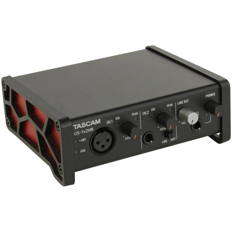 TASCAM US-1x2HR USB аудио интерфейс, 24 бит/192 кГц