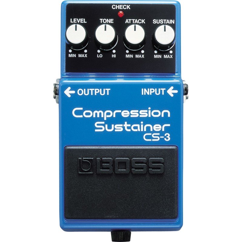 BOSS CS-3 гитарный эффект Compression Sustainer