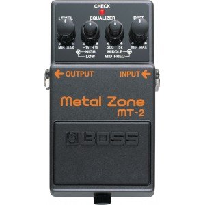 BOSS MT-2 Metal Zone педаль гитарная BOSS MT-2 Metal Zone педаль гитарная