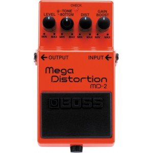 BOSS MD-2 педаль гитарная Mega Distortion BOSS MD-2 педаль гитарная Mega Distortion
