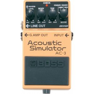 BOSS AC-3 педаль гитарная Acoustic Simulator BOSS AC-3 педаль гитарная Acoustic Simulator