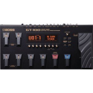 BOSS GT-100 гитарный процессор BOSS GT-100 гитарный процессор