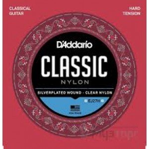 D'ADDARIO EJ27H STUDENT NYLON струны для классической гитары, сильное натяжение, нейлон. D'ADDARIO EJ27H STUDENT NYLON струны для классической гитары, сильное натяжение, нейлон.