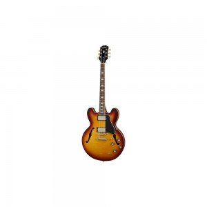 EPIPHONE ES-335 Figured Raspberry Tea Burst полуакустическая гитара, цвет - санберст EPIPHONE ES-335 Figured Raspberry Tea Burst полуакустическая гитара, цвет - санберст