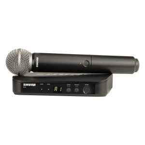 SHURE BLX24E/B58-M17 вокальная радиосистема с ручным передатчиком Beta58, динамическим суперкардиоидным, 662-686 МГц