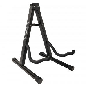 ROCKDALE J-40 Black универсальная, складная стойка для акустической, электро- и бас-гитары, цвет - черный ROCKDALE J-40 Black универсальная, складная стойка для акустической, электро- и бас-гитары, цвет - черный