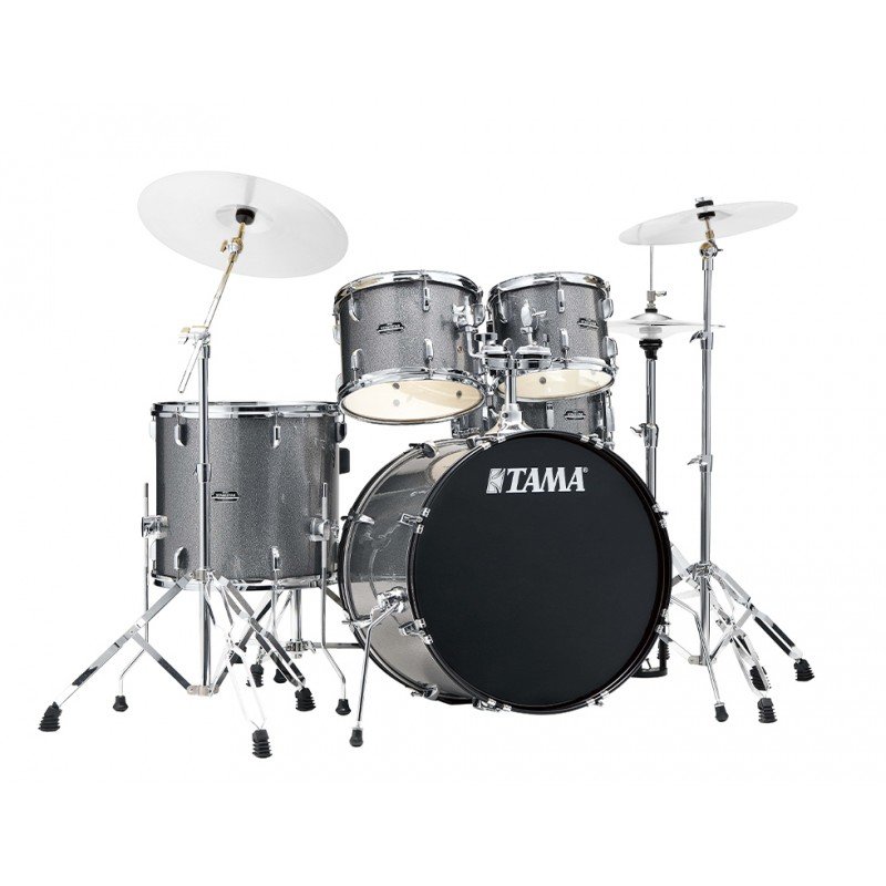 TAMA ST52H6-CSS STAGESTAR ударная установка из 5-ти барабанов со стойками, педалью и стулом, цвет космический искрящийся серый