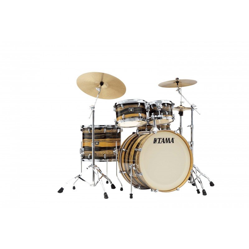 TAMA CK52KRS-NET SUPERSTAR CLASSIC WRAP FINISHES ударная установка из 5-ти барабанов, цвет натуральное эбеновое тигровое дерево