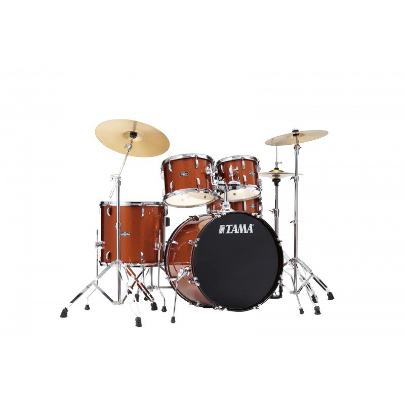 TAMA ST52H6-SCP STAGESTAR ударная установка из 5-ти барабанов со стойками (тарелки в комплект не входят), цвет искрящийся оранже