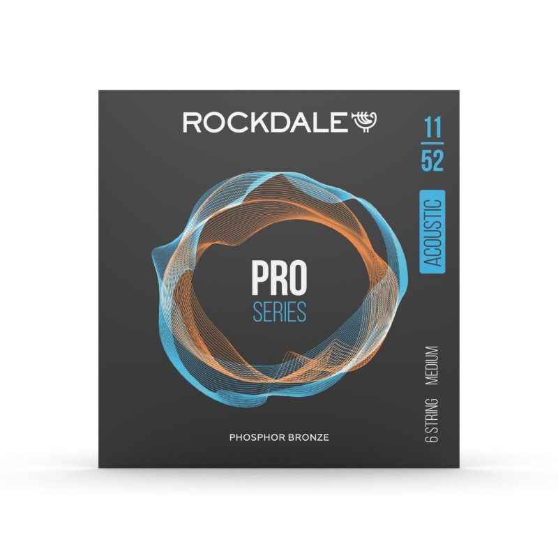 ROCKDALE PRO 11-52 Phosphor Bronze Medium струны для акустической гитары