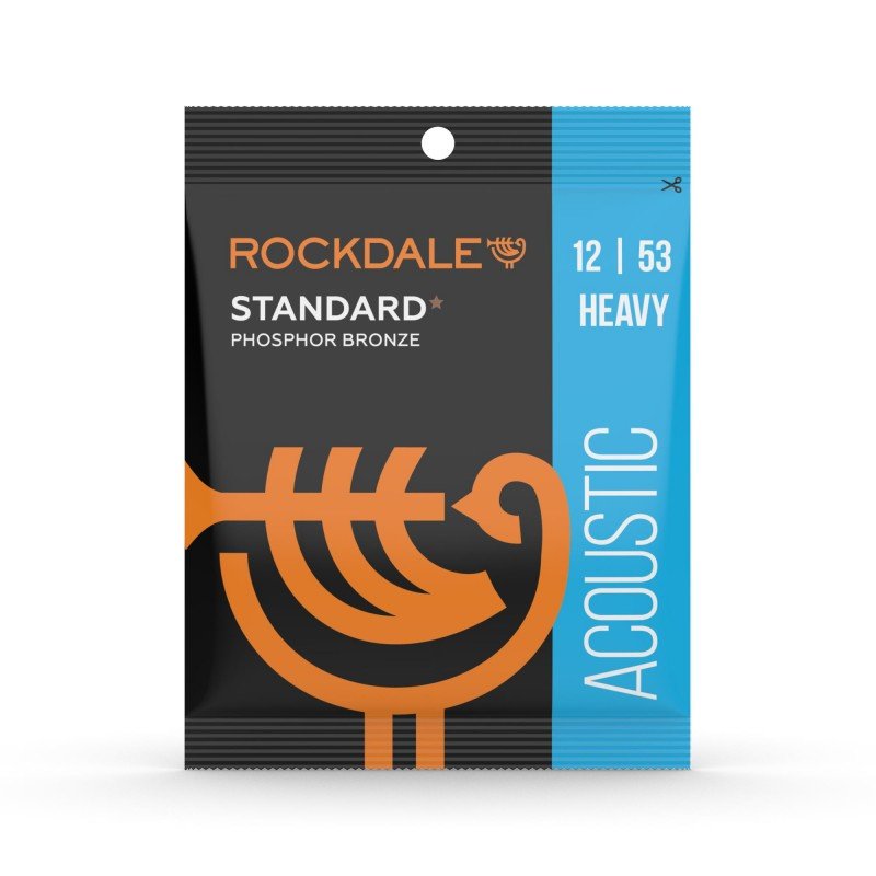 ROCKDALE STANDARD 12-53 Phosphor Bronze Heavy струны для акустической гитары