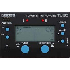 BOSS TU-30 тюнер и метроном BOSS TU-30 тюнер и метроном