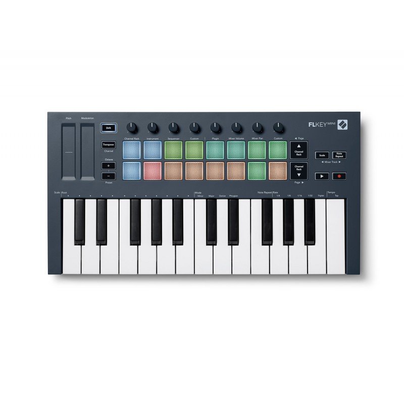 NOVATION FLkey Mini миди-контроллер для FL Studio 25 клавиш