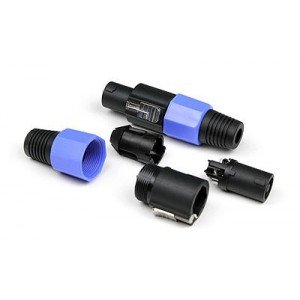 INVOTONE SPK4M Разъем Speaker Connector кабельный папа, 4pin, корпус пластик INVOTONE SPK4M Разъем Speaker Connector кабельный папа, 4pin, корпус пластик