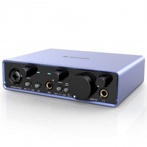 Donner Livejack Lite USB аудио интерфейс 2 входа/2 выхода Donner Livejack Lite USB аудио интерфейс 2 входа/2 выхода