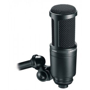 Audio-Technica AT2020 Микрофон студийный конденсаторный кардиоидный с большой диафрагмой Audio-Technica AT2020 Микрофон студийный конденсаторный кардиоидный с большой диафрагмой