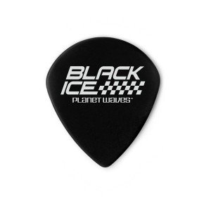 PLANET WAVES 3DBK2-100 BLACK ICE PICKS LIGHT медиатор, мягкий