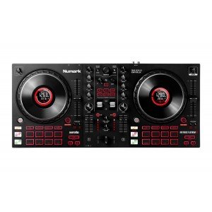 NUMARK Mixtrack Platinum FX DJ-контроллер для Serato, 4 деки, эффекты, фильтры, дисплеи джогов NUMARK Mixtrack Platinum FX DJ-контроллер для Serato, 4 деки, эффекты, фильтры, дисплеи джогов