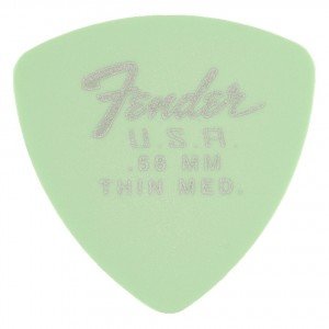 FENDER 346 DURA-TONE .58 12 PK SFG медиатор 0.58 мм, мягкий, цвет зелёный FENDER 346 DURA-TONE .58 12 PK SFG медиатор 0.58 мм, мягкий, цвет зелёный