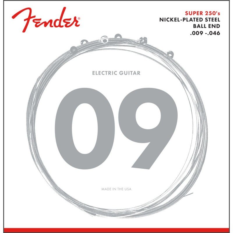 Fender STRINGS NEW SUPER 250LR NPS BALL END 9-46