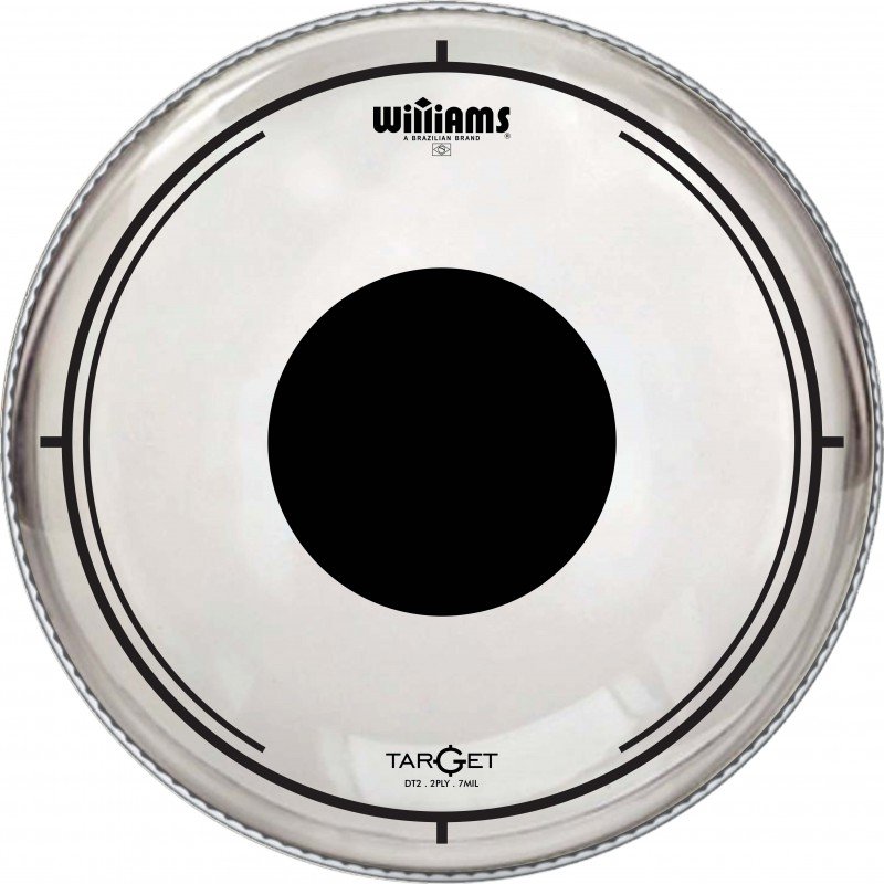 WILLIAMS DT2-7MIL-10 Double Ply Clear Oil Target Dot Series 10' - 7-MIL двухслойный пластик для тома прозрачный