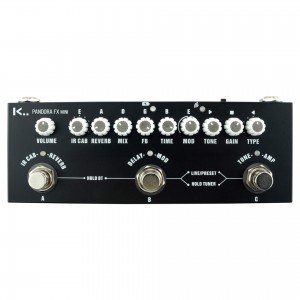 KOOBIC Pandora Mini FX напольный портативный процессор эффектов KOOBIC Pandora Mini FX напольный портативный процессор эффектов