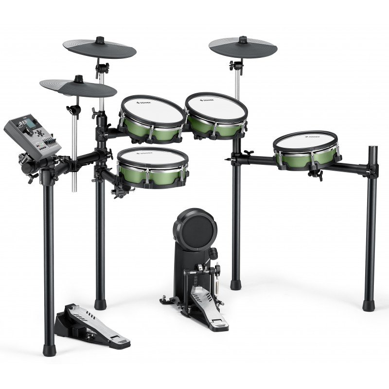 DONNER DED-500 Professional Digital Drum Kits профессиональная электронная ударная установка (5 пэдов барабанов, 3 пэда тарелок)