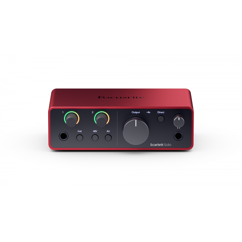 Focusrite Scarlett Solo 4th Gen