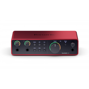 FOCUSRITE Scarlett 2i2 4th Gen аудио интерфейс USB, 2 входа/2 выхода FOCUSRITE Scarlett 2i2 4th Gen аудио интерфейс USB, 2 входа/2 выхода