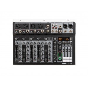 Echo Acoustic MicroStar 41FX Компактный микшерный пульт, 4xМик, +48V, 1xСтерео, 2 AUX-шина, процессор эффектов, USB-A, MP3-Playe