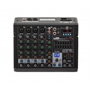 Echo Acoustic MiniStar 41FX Компактный микшерный пульт, 4xмик, +48V, 1xСтерео, 1 AUX-шина, процессор эффектов, USB-A, Bluetooth,