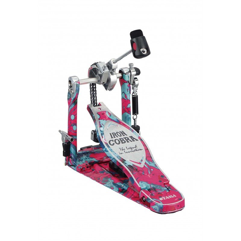 TAMA HP900PMCS Power Glide Single Pedal, Coral Swirl, одиночная педаль, цвет Коралловый вихрь