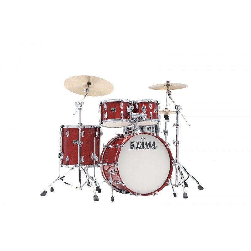 TAMA SU42RS-CHW Superstar 4pc Drum Shell Kit, Cherry Wine ударная установка из 4-х барабанов, цвет Вишневое вино