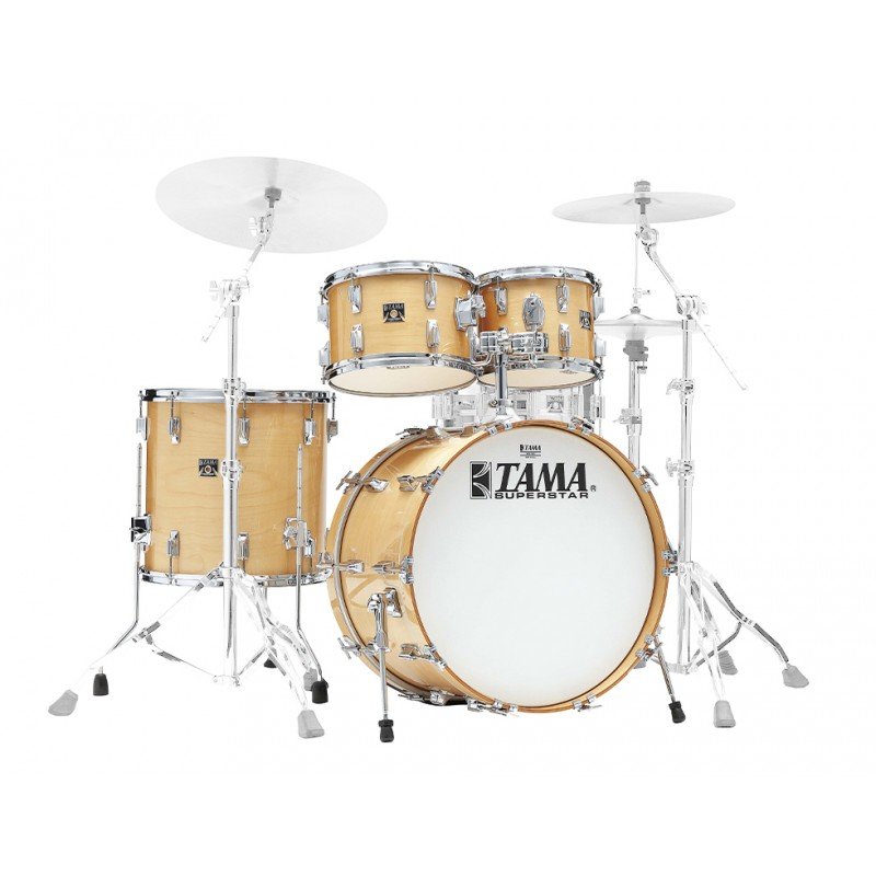 TAMA SU42RS-SPM Superstar 4pc Drum Shell Kit, Super Maple ударная установка из 4-х барабанов, цвет Натуральный Клен