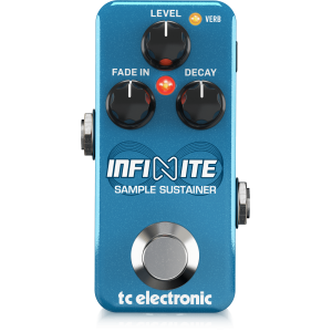 TC Electronic INFINITE MINI SAMPLE SUSTAINER напольная педаль модуляционных эффектов TC Electronic INFINITE MINI SAMPLE SUSTAINER напольная педаль модуляционных эффектов