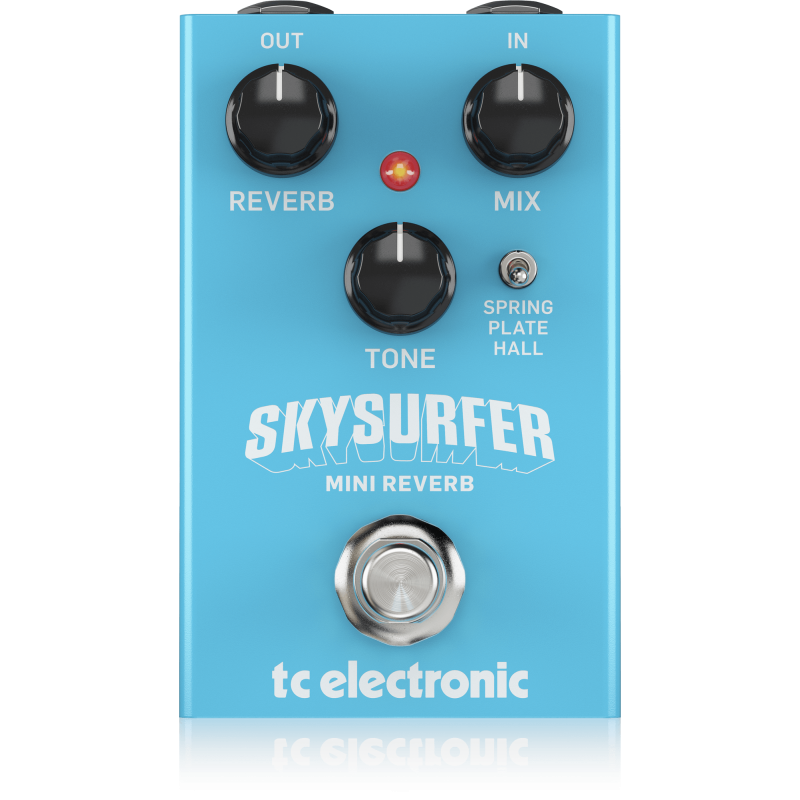 TC Electronic SKYSURFER MINI REVERB напольная эффекта реверберации