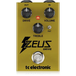 TC Electronic ZEUS DRIVE OVERDRIVE напольная педаль эффекта овердрайва TC Electronic ZEUS DRIVE OVERDRIVE напольная педаль эффекта овердрайва