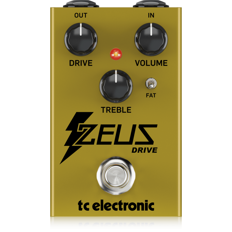 TC Electronic ZEUS DRIVE OVERDRIVE напольная педаль эффекта овердрайва