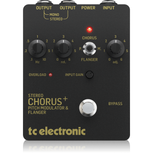 TC Electronic SCF GOLD напольная педаль эффекта хорус TC Electronic SCF GOLD напольная педаль эффекта хорус