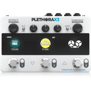 TC Electronic PLETHORA X3 педаль мультиэффектов TC Electronic PLETHORA X3 педаль мультиэффектов